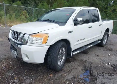 2010 Nissan Titan Se из США, поврежденный, VIN 1N6BA0ED1AN313741